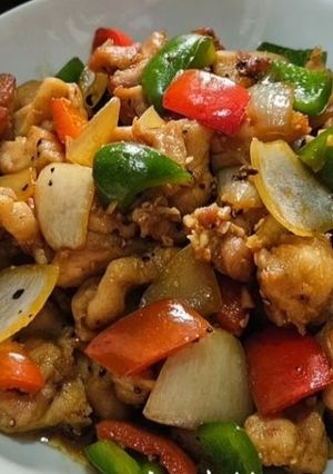 Foto resep Ayam lada hitam