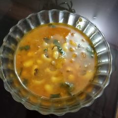 A picture of White lobiya daal.