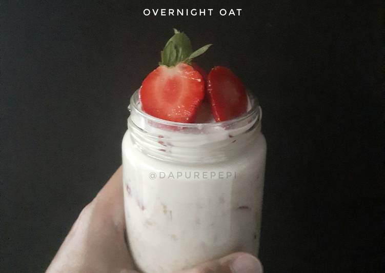 Resep Banana Berry Overnight Oat ?? yang Enak Banget