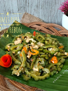 Foto resep Tumis Pare Udang Rebon