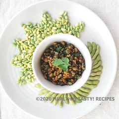 A picture of Green Soybean Stir Fry.
