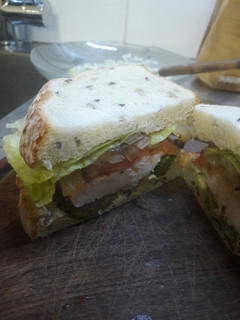 Una foto de Sándwich light