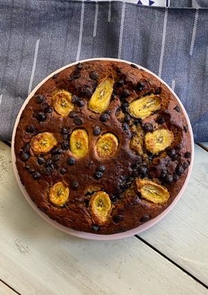 Foto resep Banana Cake - moist, no mixer