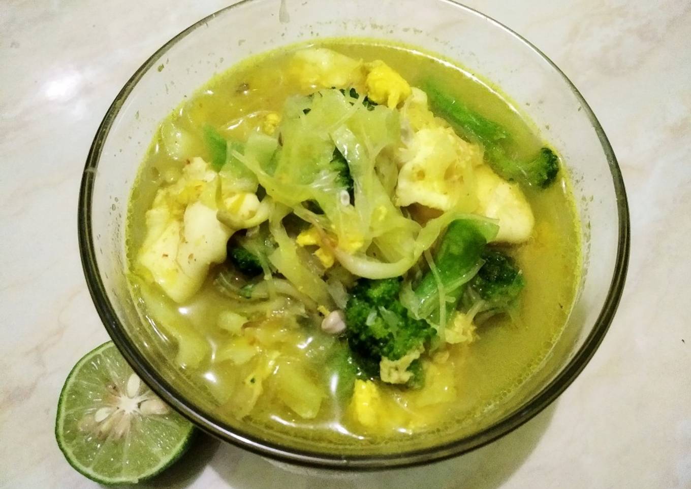 Soto sayur kuah rempah#kapsul ajaib