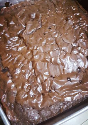 Foto resep Fudge Chewy Brownies super simple