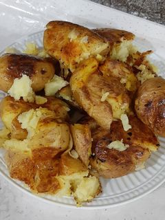 عکسی از دستور سیب زمینی تنوری