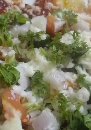 A picture of Corn pizza chilla.