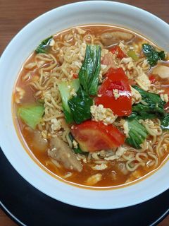 Foto resep Mie tek tek simple dari indomie