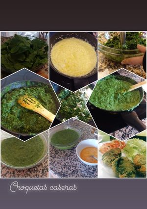 Foto principal de Croquetas caseras de espinaca