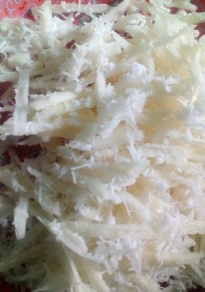 Foto resep Awug awung singkong alias singkong serut