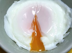 รูปของ Poached Egg แบบง่าย