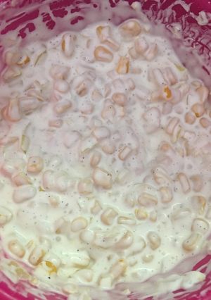 Majonézes kukorica recept fotója