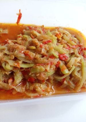 Foto resep Tumis Manisa pedas kemiri
