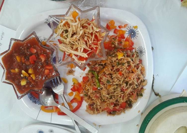 Recipe of Favorite Garlic sauce with Garlic fried rice