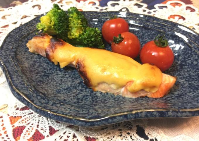 Japanese Miso Mayo Salmon