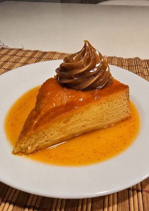 Una foto de Flan de vainilla