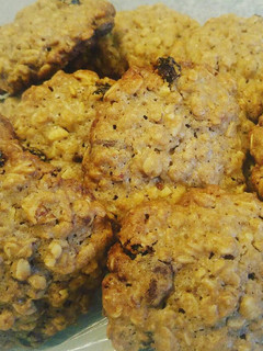 Una foto de Galletas de avena y chispas de chocolate