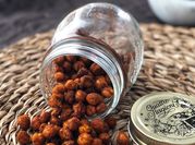 Una foto de snack de garbanzos
