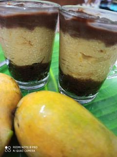ওরিও ম্যাঙ্গো ডেজার্ট (oreo mango dessert recipe in Bengali) রেসিপির প্রধান ছবি