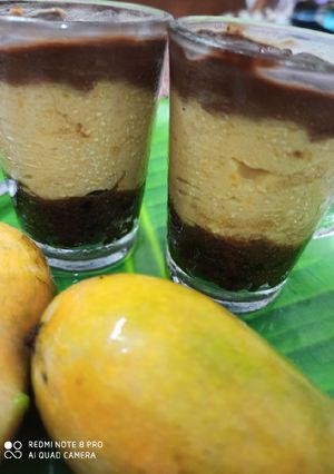 ওরিও ম্যাঙ্গো ডেজার্ট (oreo mango dessert recipe in Bengali) রেসিপির প্রধান ছবি