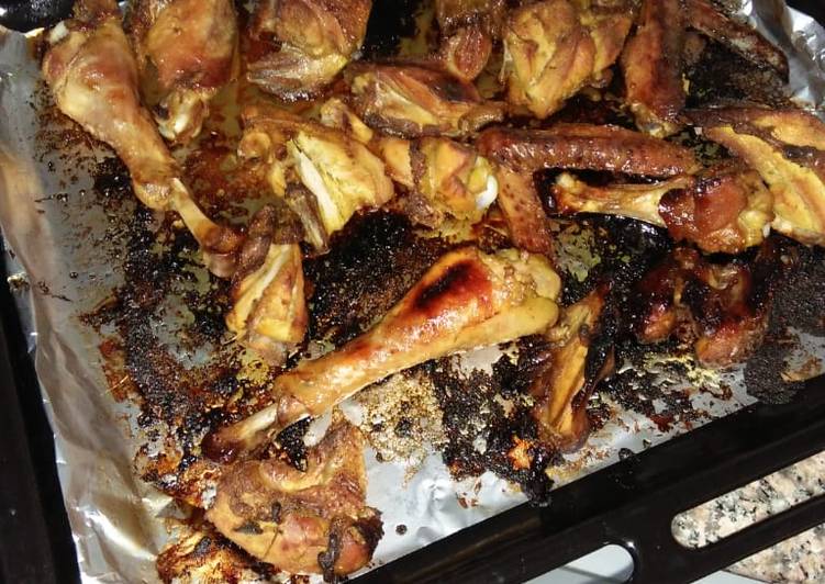 How to Prepare Favorite Baked kienyeji chicken