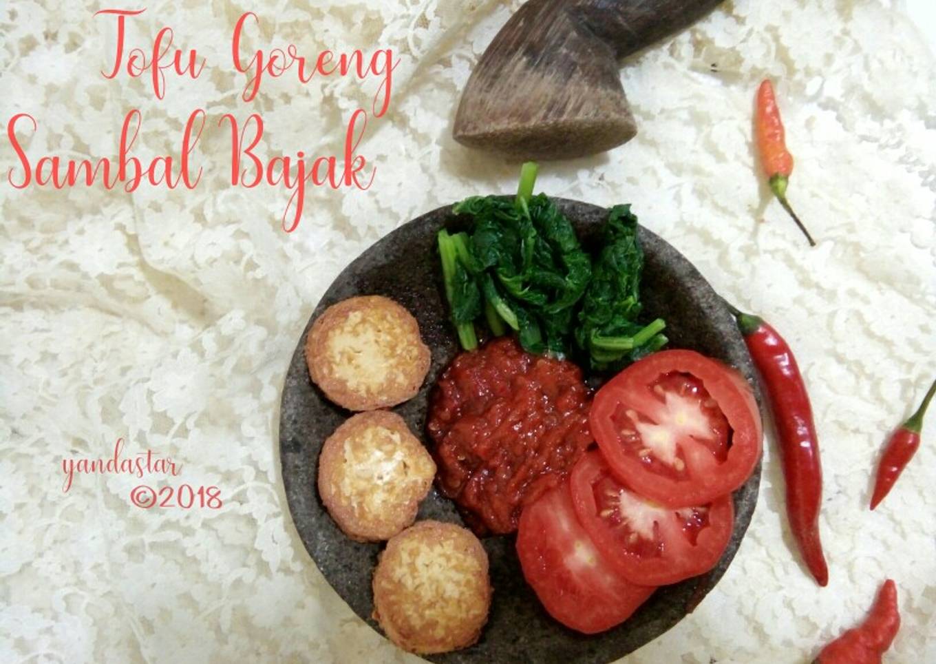 Tofu Goreng Sambal Bajak #DiulekAsyik