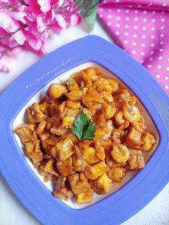 Foto resep Udang Tahu Asam Manis