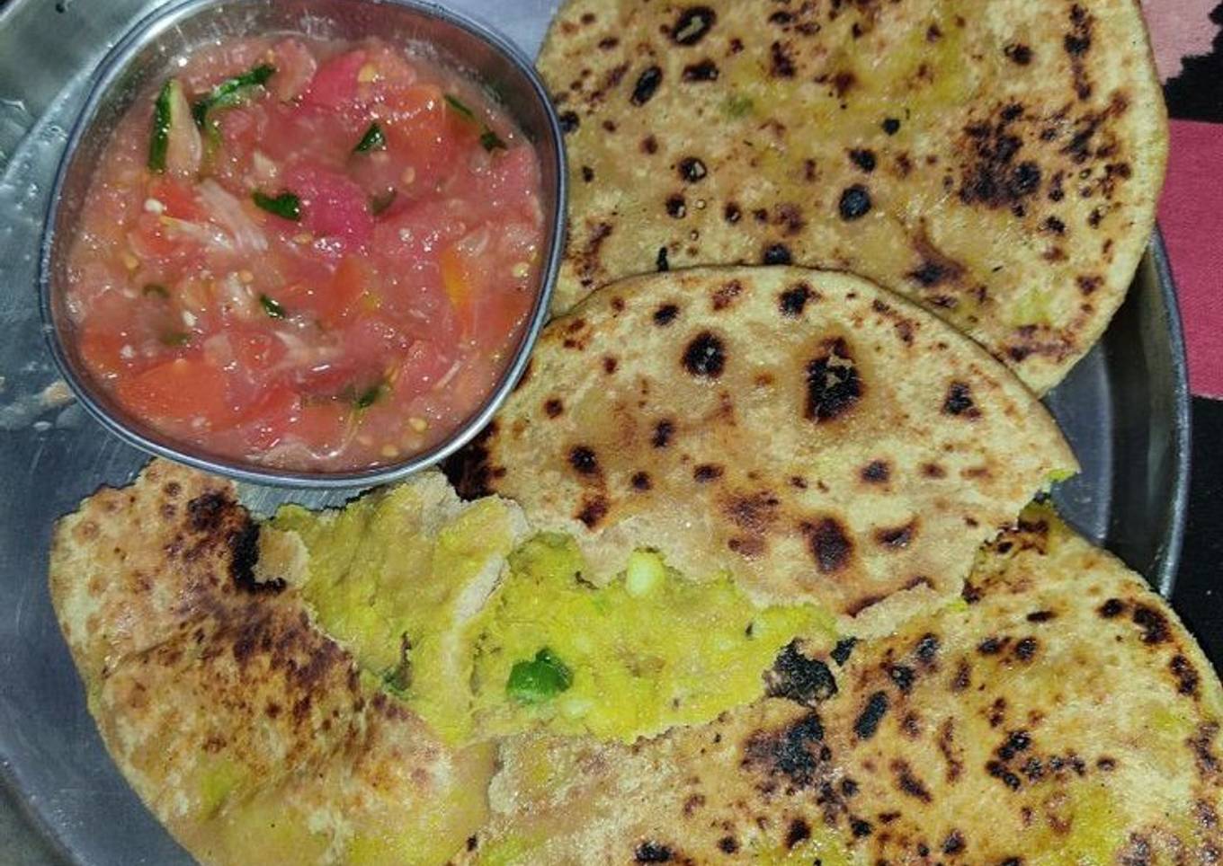 Easiest Way to Make Any-night-of-the-week Aloo gobhi ki paratha