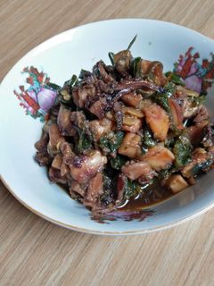 Foto resep Oseng Cumi Asap Cabe Ijo