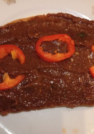Pástétom száraz tarkababból, pirítóssal (vegán) recept fotója