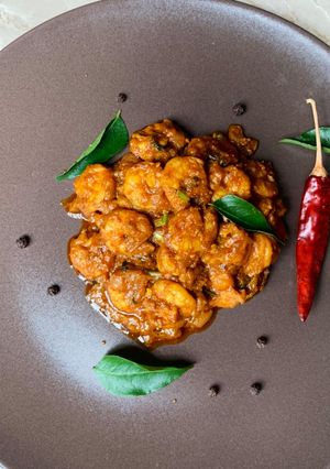 A picture of Prawn Vepudu / Prawn Fry.