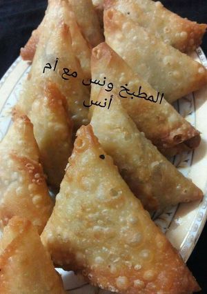 صورة لوصفة السمبوسه البيتي من مطبخ أم أنس