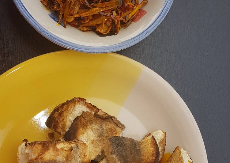 Recipe of Any-night-of-the-week Roasted yam and ugba Cooking Basics for Newbies