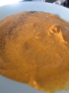 Una foto de Crema de zanahoria