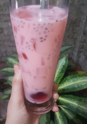 Foto resep Jelly milk