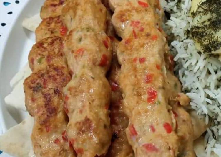 Recipe of Homemade Adana kabab