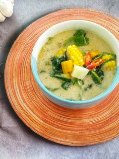 Foto resep Bobor Sayur Kangkung Jagung