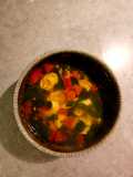 Spicy Sausage and Cheese Tortellini Soup