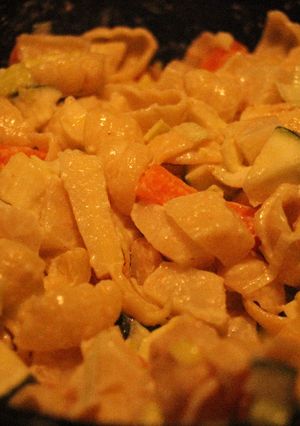 Una foto de Pasta salad, Disciplina