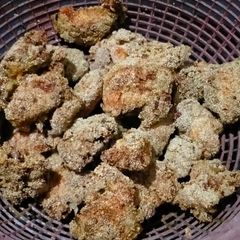 A picture of Chicken popcorn.