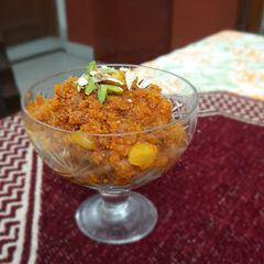 A picture of Gajar Halwa(desi style).