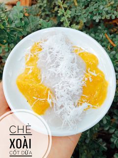 Hình của món Ăn dặm - Chè xoài cốt dừa.