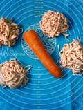 Mie wortel homemade eggless Tanpa alat