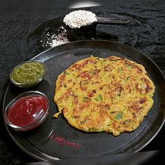 Oats chila A picture of Oats chila.