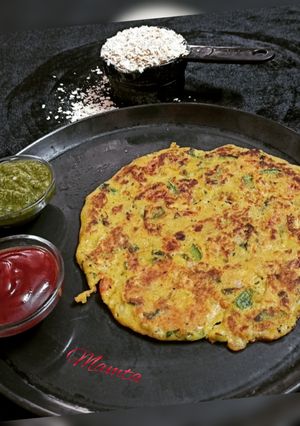 A picture of Oats chila.