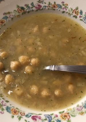 Una foto de LABLABI, SOPA DE GARBANZOS DE TÚNEZ