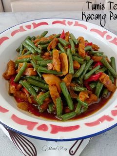 Foto resep Tumis Tempe Kacang Panjang