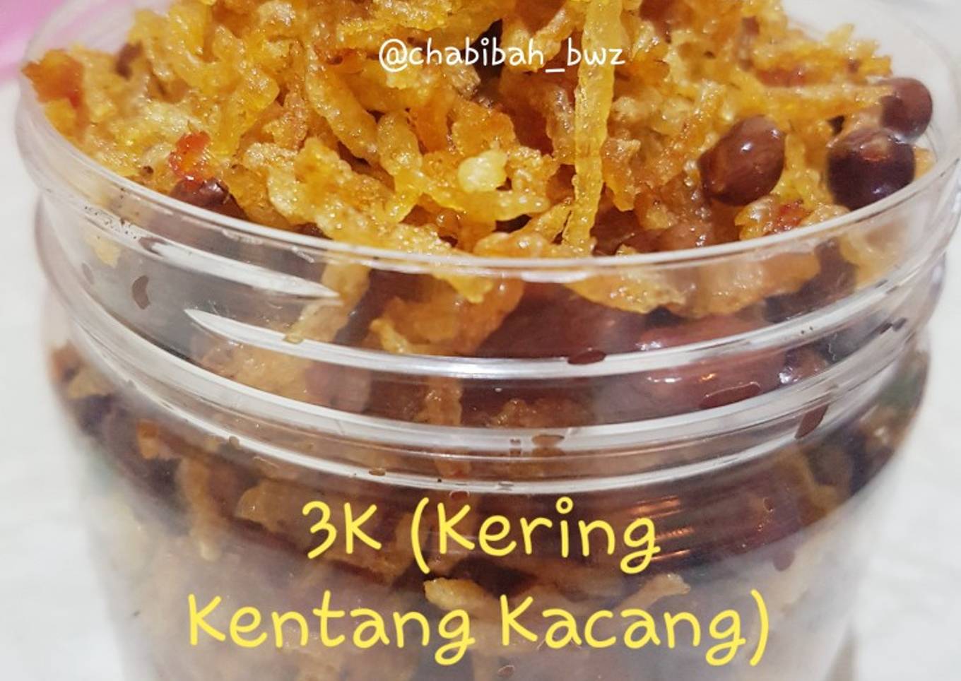 Kering Kentang Kacang/ Kentang Mustofa Pedas Sedang