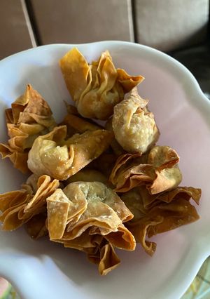 Hình của món Hoành thánh chiên bằng nckd.