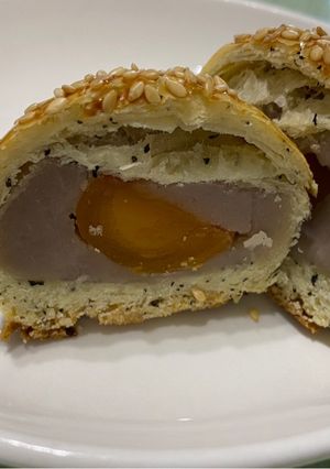 伯爵茶蛋黃酥 的食譜成品照片